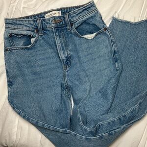 Abercrombie & Fitch 90s Curve Love Relaxed High Rise Jeans